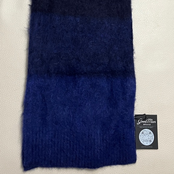 NWT - Good Man Brand Men's Mohair Wool Blended Scarf - Picture 3 of 6